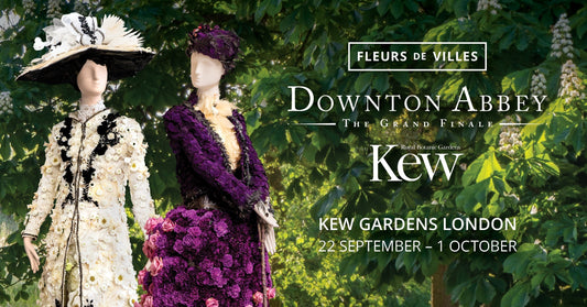 Hana Blossom brings Edwardian elegance to Kew Gardens’ Downton Abbey exhibition with a bespoke floral photo station. Join us from 22 September to 1 October for this luxury London floristry experience.